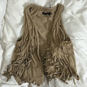 Fringe vest